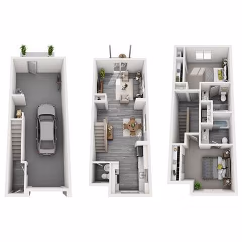 Paul Bunyan | Townhome 9-A floor plan